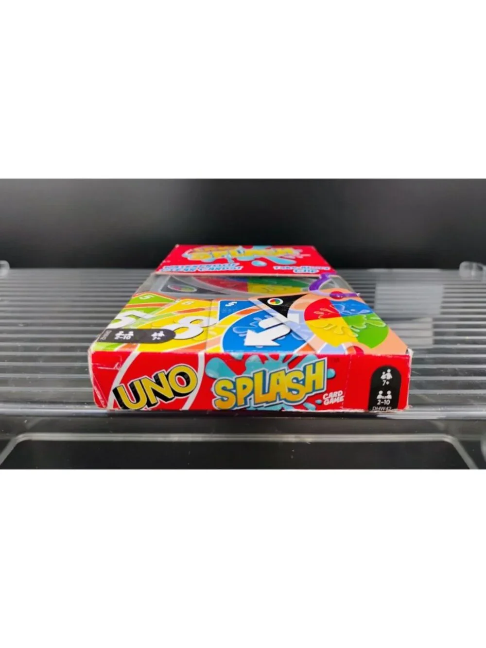 UNO Splash Waterproof Card Game With Clear Plastic Cards